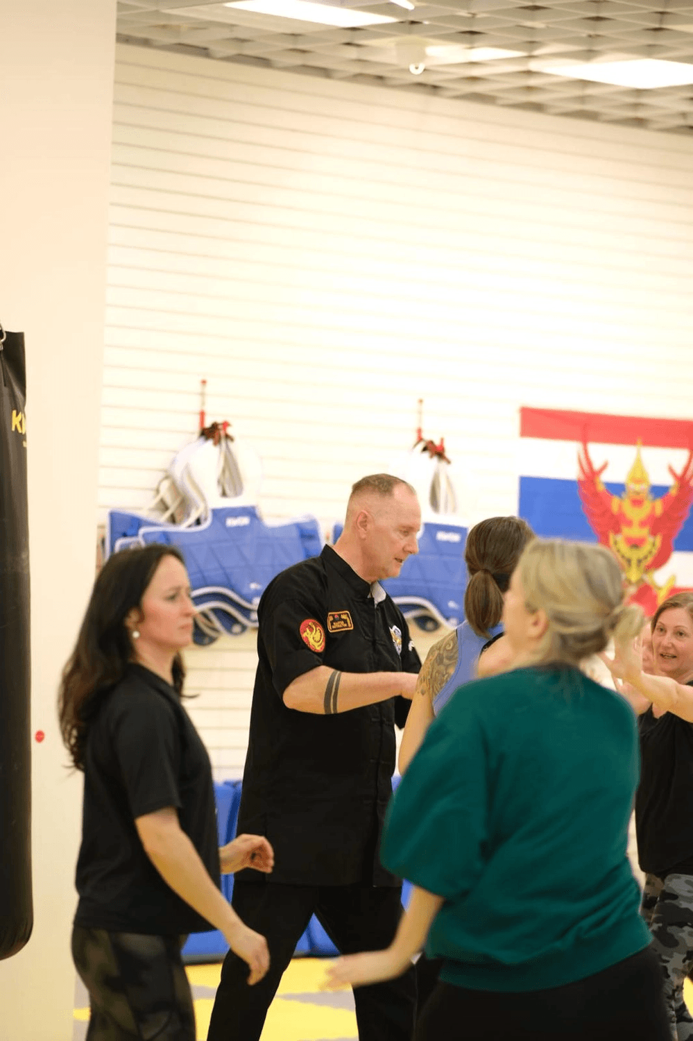 Übungssituation im Real Fight Workshop