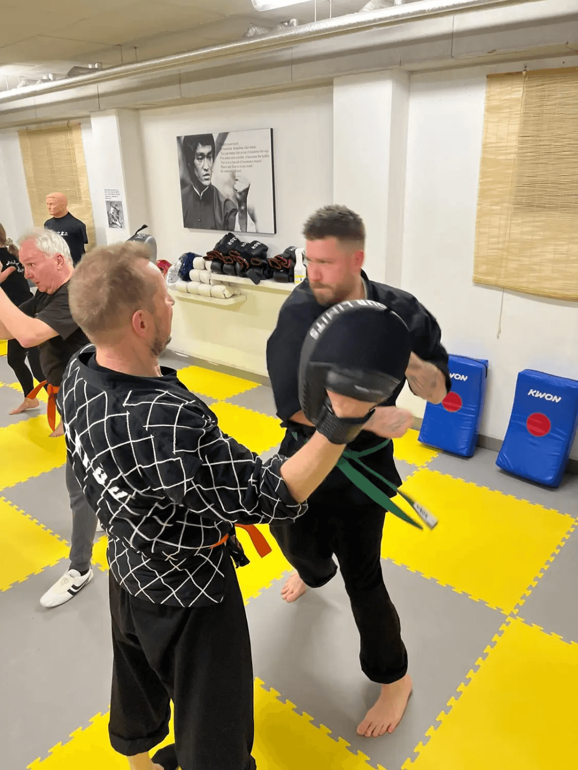 Trainingsimpression aus der Defense Zone
