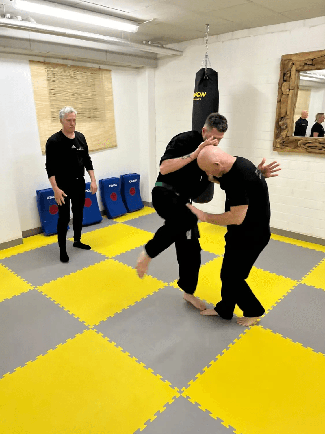 Gruppenaufnahme aus einer Trainingseinheit